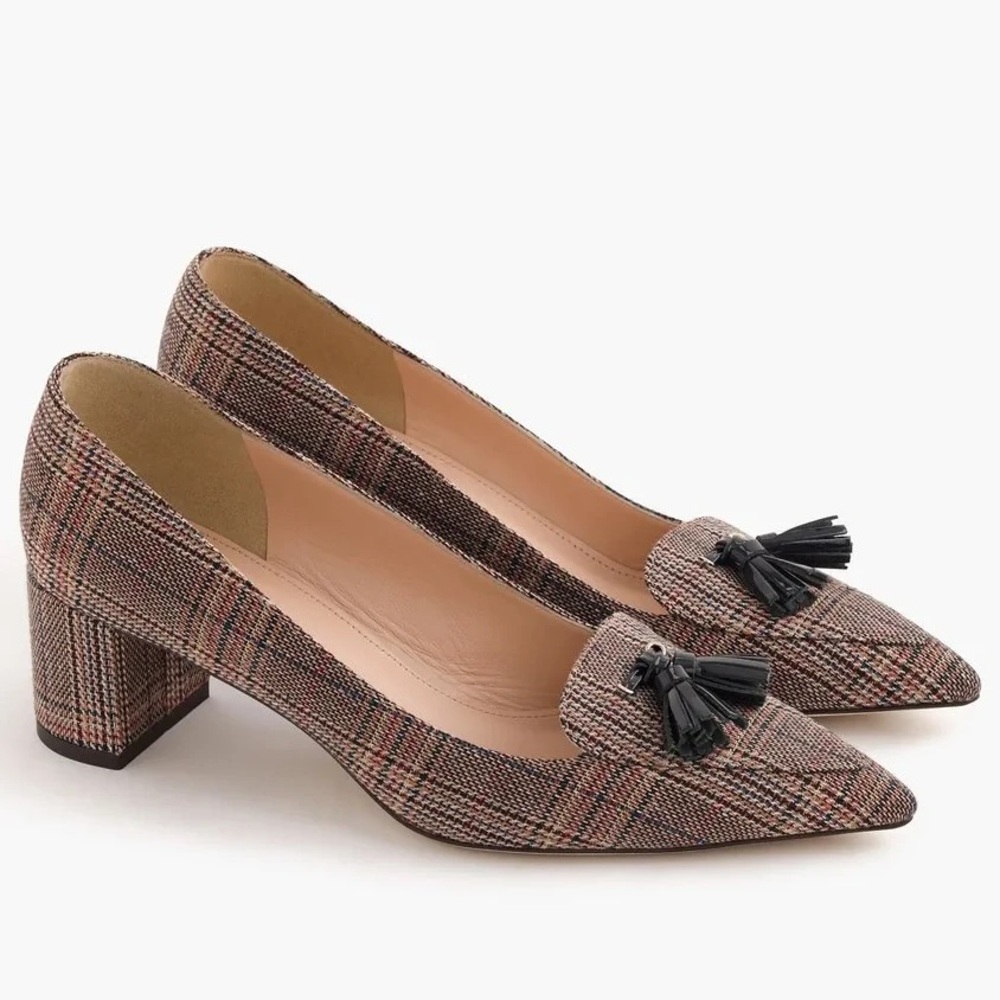 J. Crew Avery Heel in Tweed